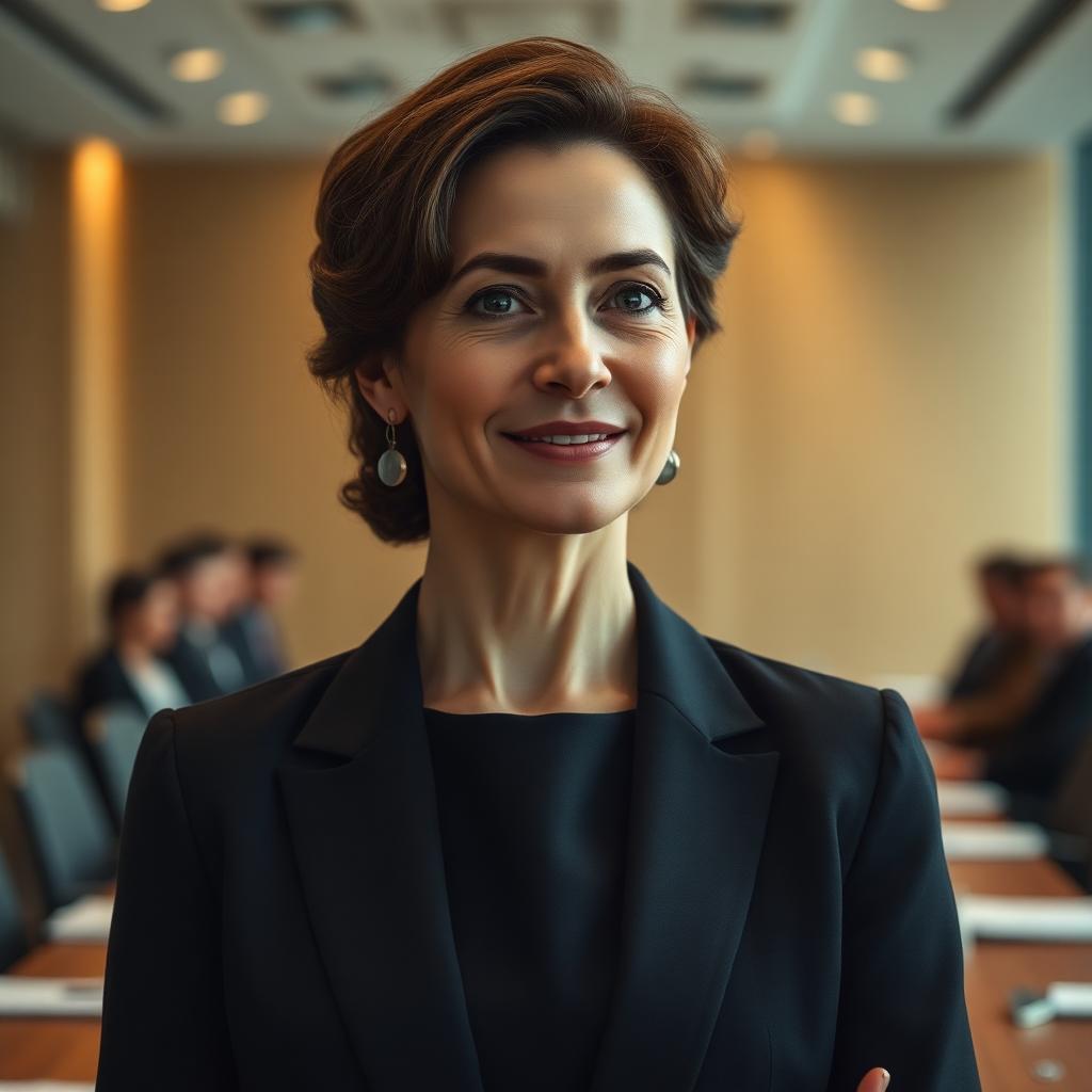 Decisive leader in a global room